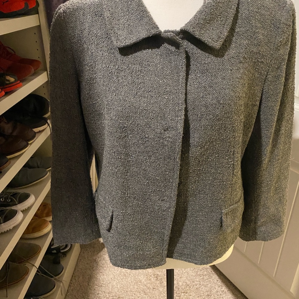 DKNY Gray Jacket- Sz 10
